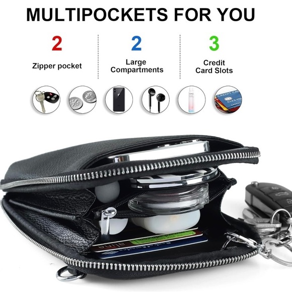 Leather crossbag - Picture 2 of 12